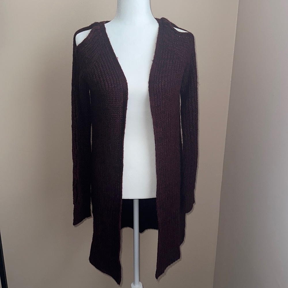 Winter “ohmg” cardigan